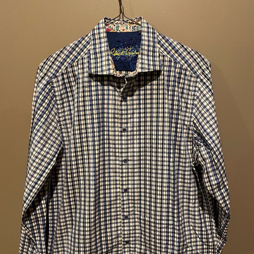 ROBERT GRAHAM- Men's Long Sleeve Shirt